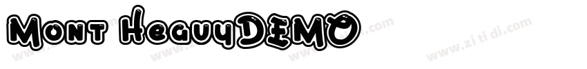 Mont HeavyDEMO字体转换
